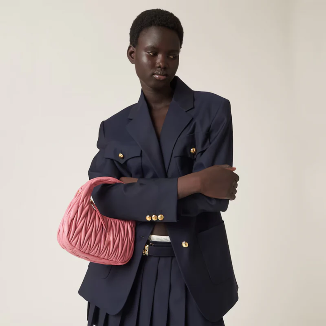 Bag MM Wdr Shoulder in Matlssé Nappa Leather