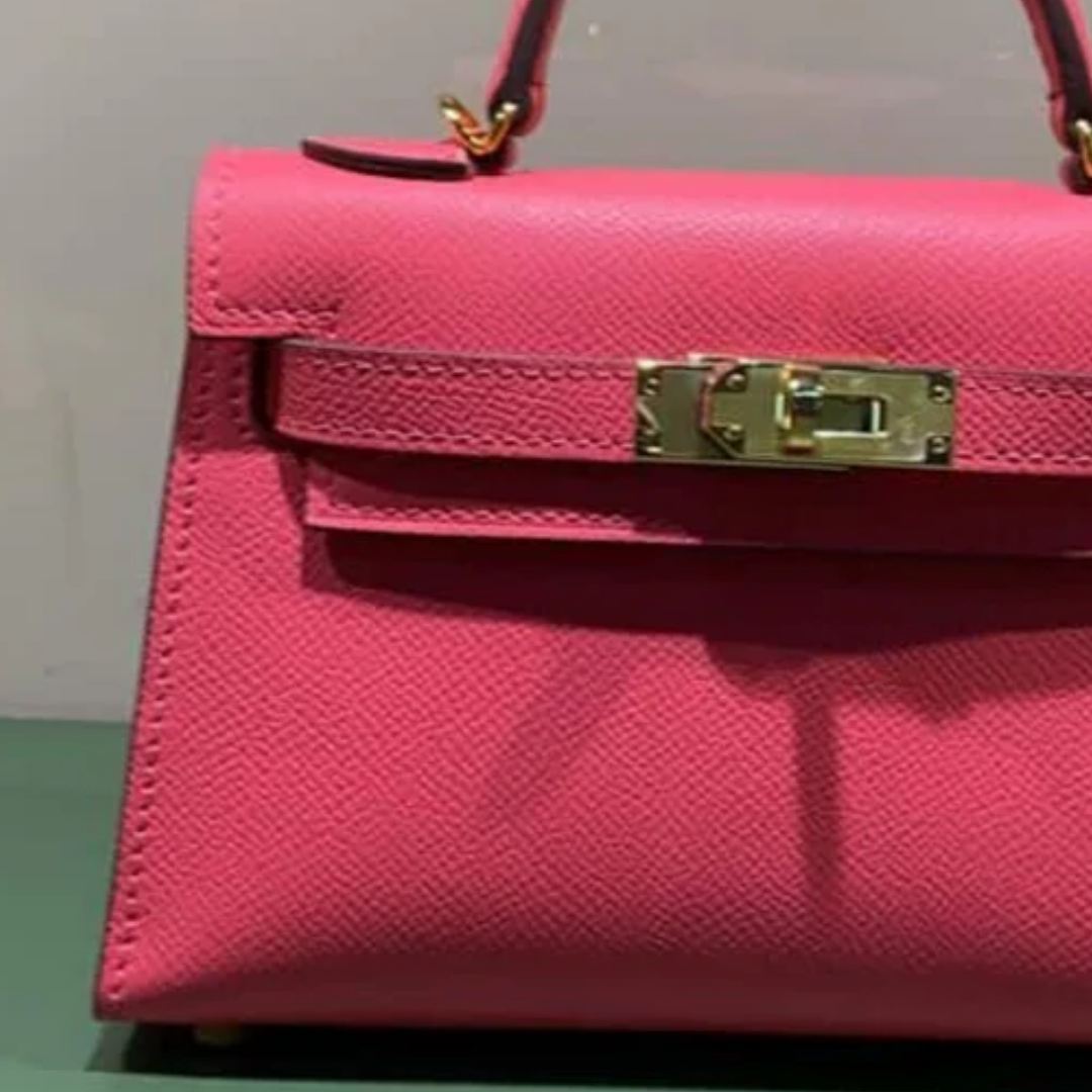 Bag 20 Kly with Gold Hardware in Pink