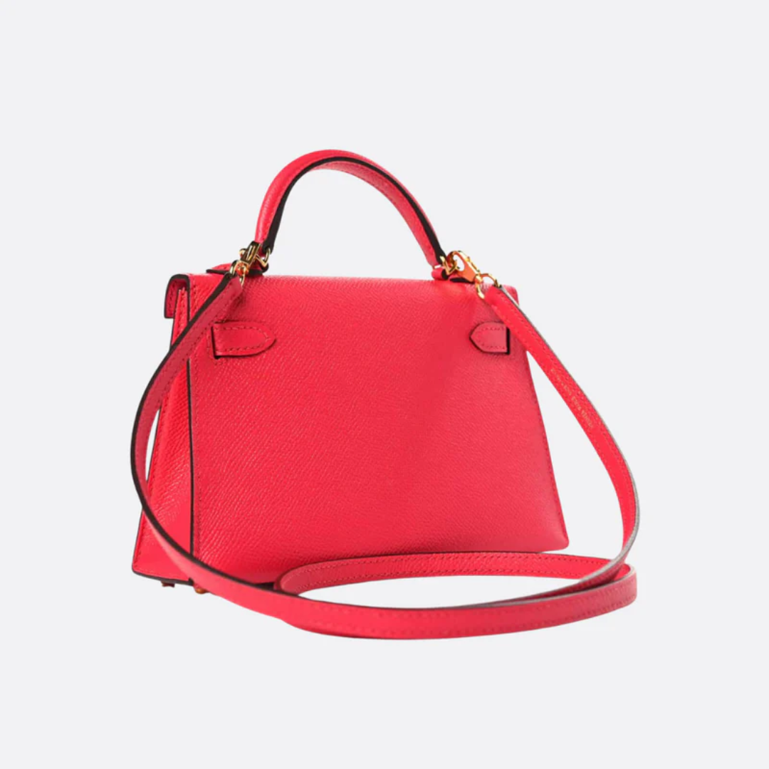Bag 20 Kly with Gold Hardware in Pink