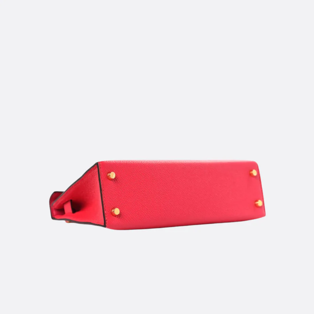 Bag 20 Kly with Gold Hardware in Pink