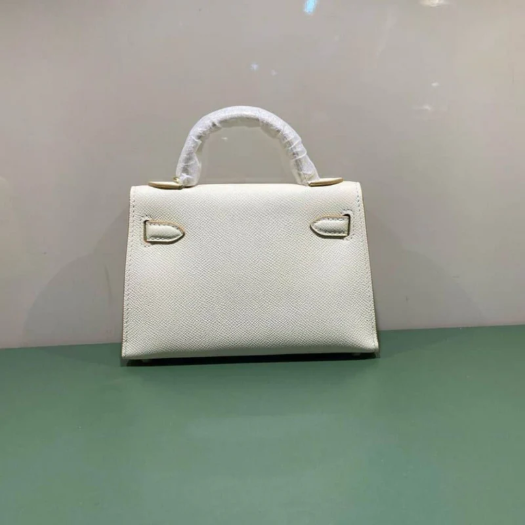 Bag 20 Kly with Gold Hardware in Off-White