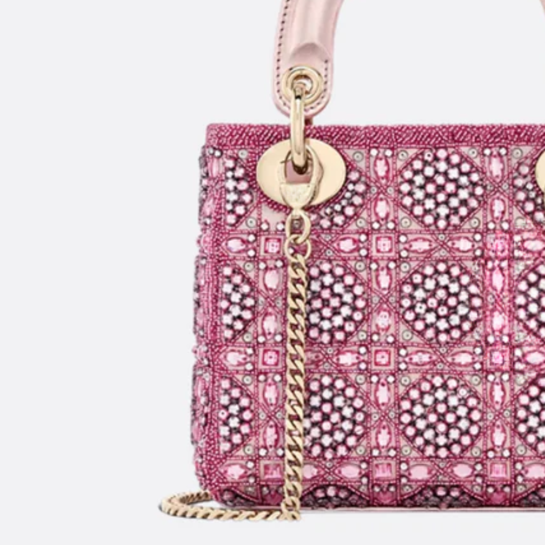 Mini Lady Bag With Pearls