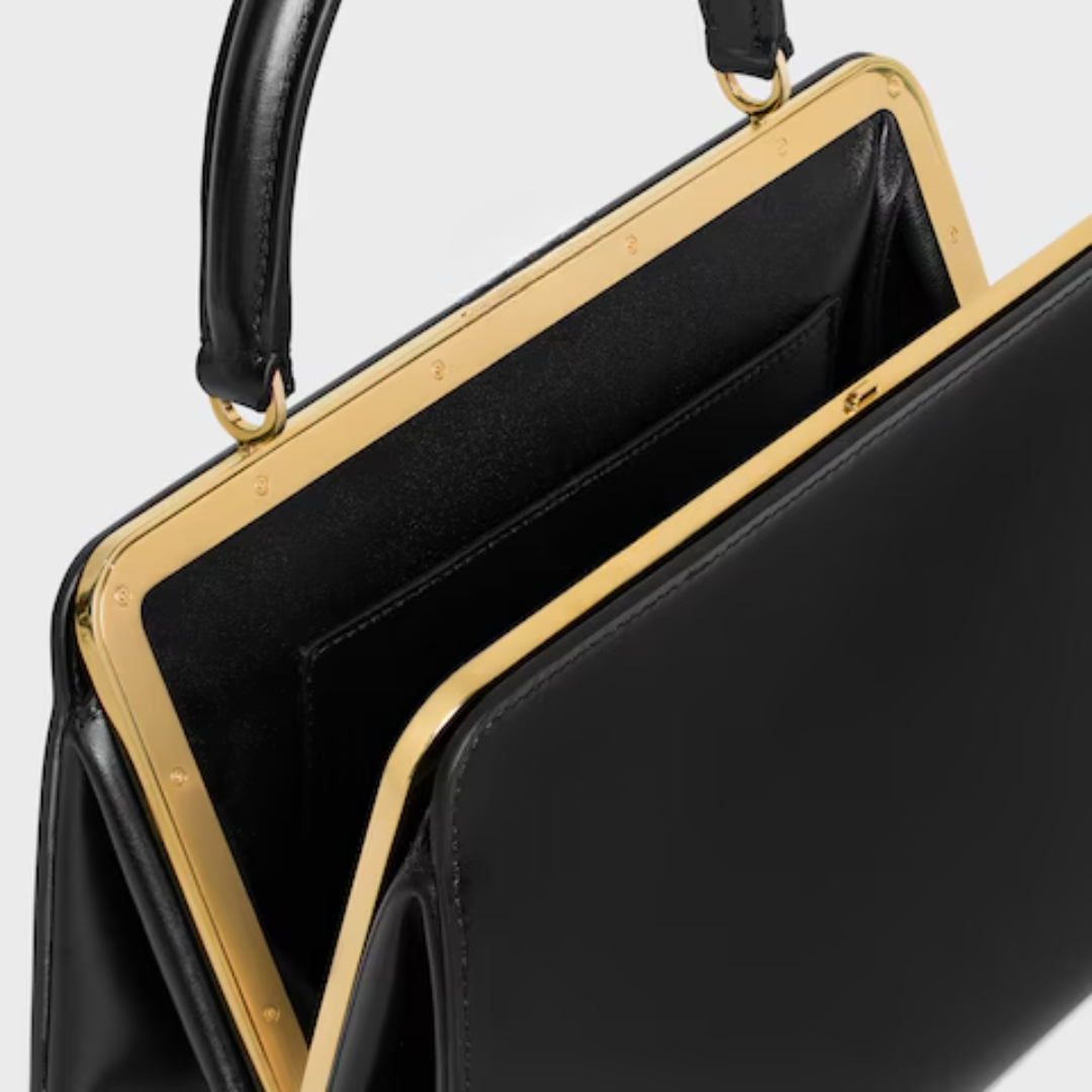Bag Classic Cln Antn Medium – Natural Satin Calfskin