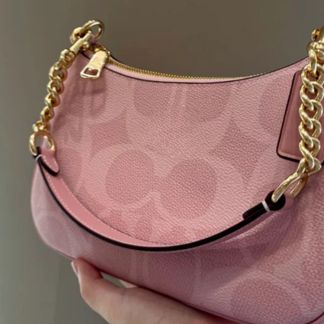 Bag Cch Teri Shoulder in Sgntr Canvas Pink