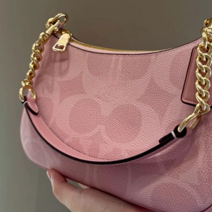 Bag Cch Teri Shoulder in Sgntr Canvas Pink