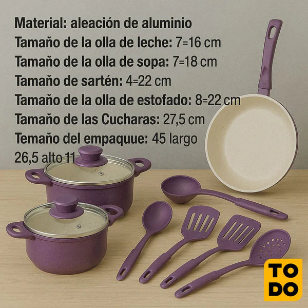 Olla Antihaderente 13 Piesaz