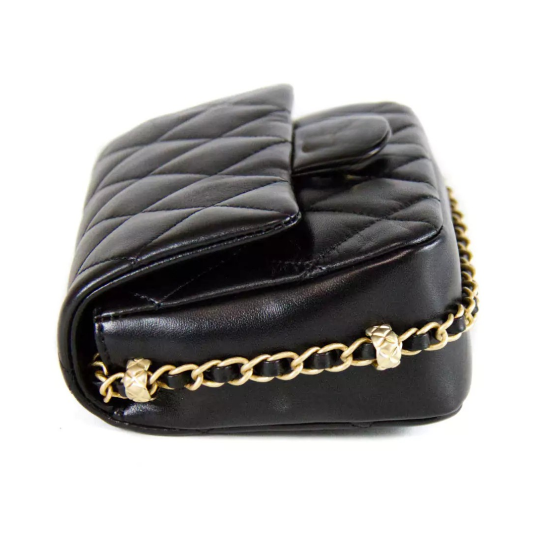 Bag Mini Flap – Black Cnl Edition