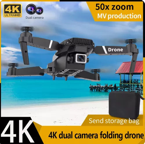 Dron 4K Profesional Con Doble Cámara y Con 2 Baterias