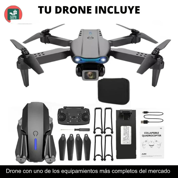 Dron 4K Profesional Con Doble Cámara y Con 2 Baterias