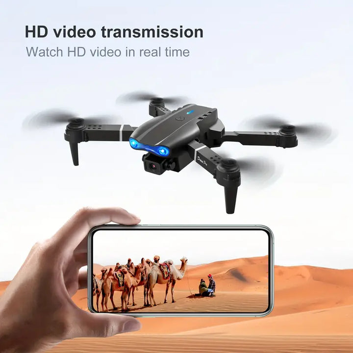 Dron 4K Profesional Con Doble Cámara y Con 2 Baterias