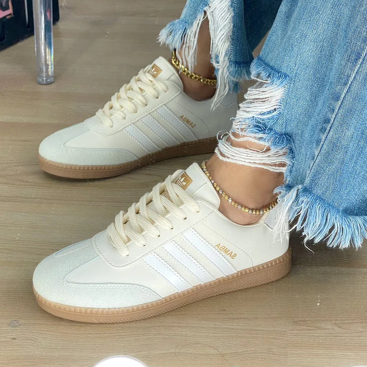 Zapatillas Tenis Samba Vainilla