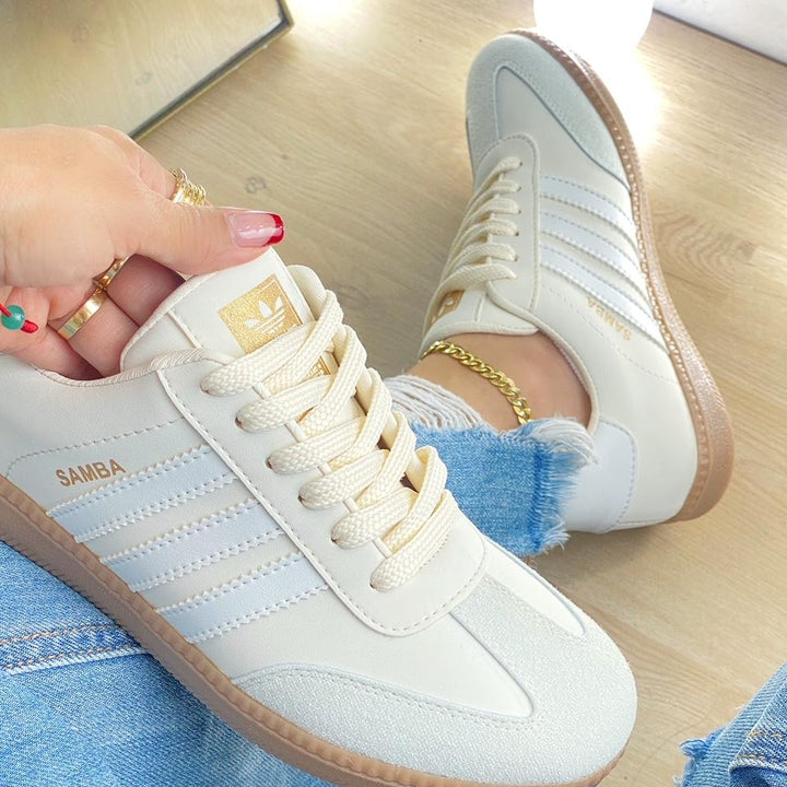 Zapatillas Tenis Samba Vainilla