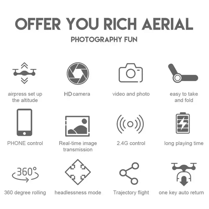 Dron AeroX Pro 4K
